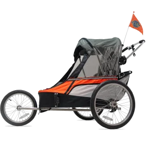 Przyczepka rowerowa - 3w1 Wike Premium Double