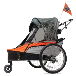 Przyczepka rowerowa - 3w1 Wike Premium Double