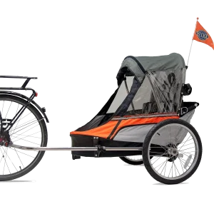 Przyczepka rowerowa - 3w1 Wike Premium Double