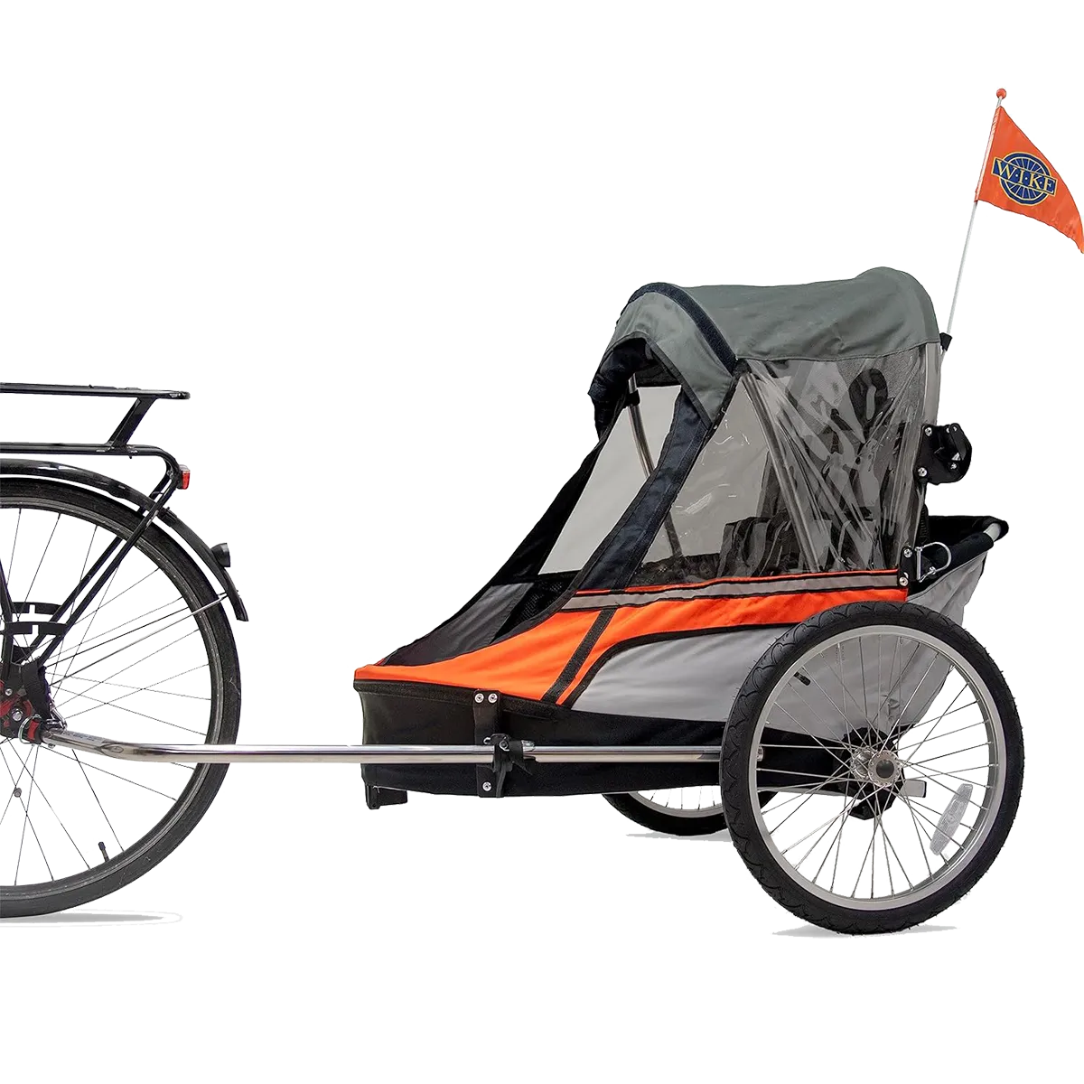 Przyczepka rowerowa - 3w1 Wike Premium Double